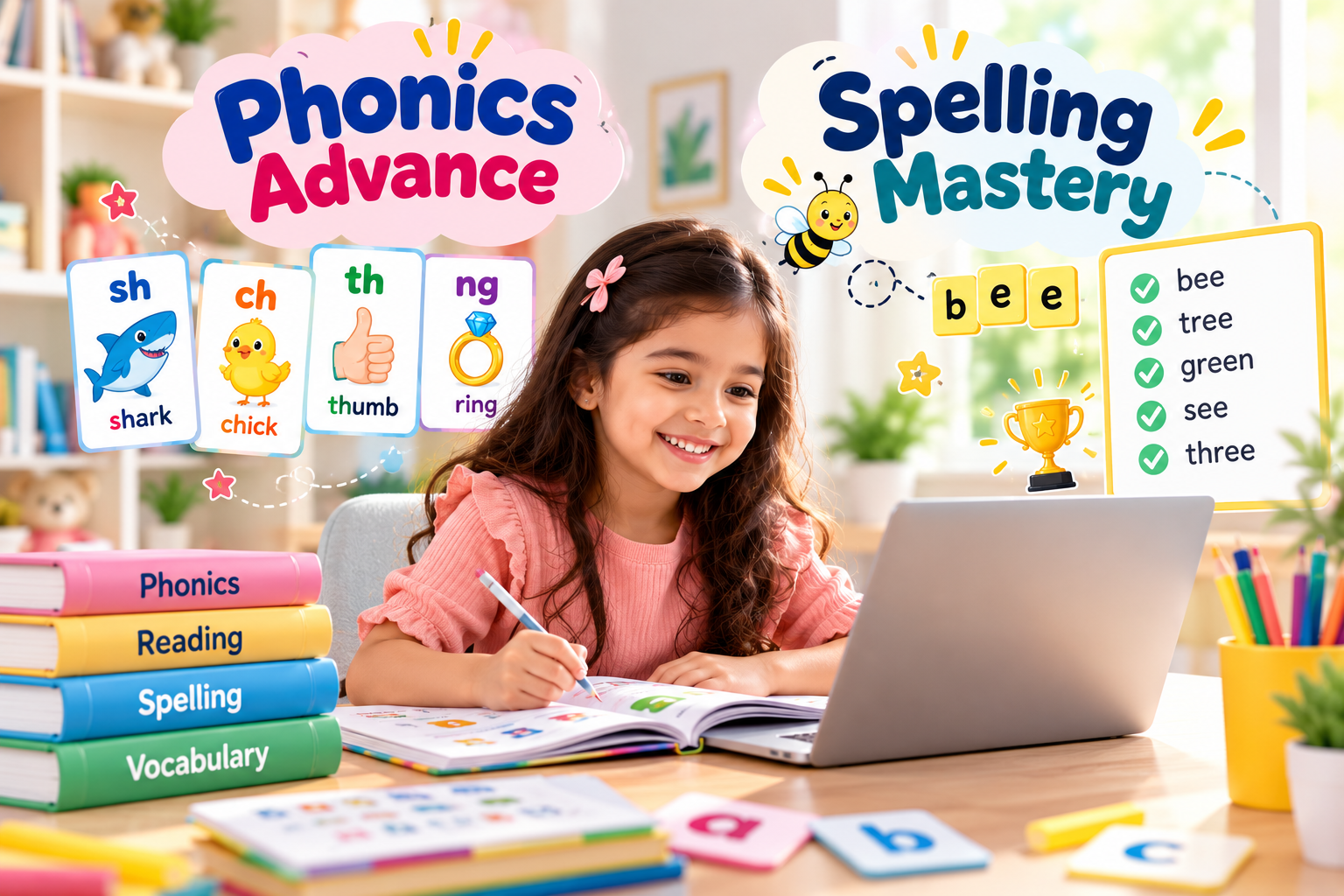 Phonics Advance + Spelling Mastery